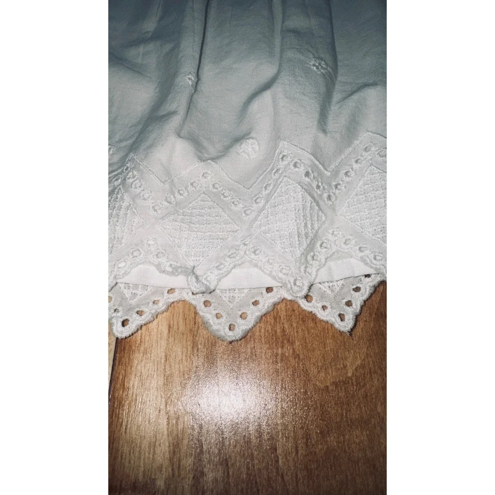 NWT Old Navy White Cotton‎ Eyelet Embroidered Dress Baby Size 18-24 Months